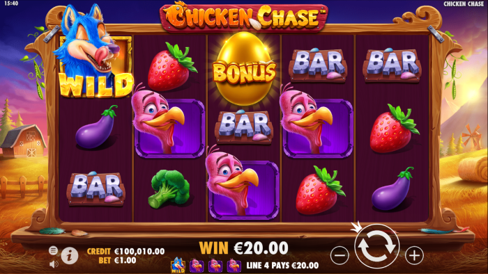 Chicken Chase Slot Game Review