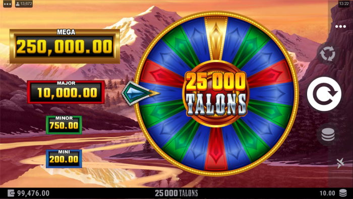 25000 Talons Slot Game Review