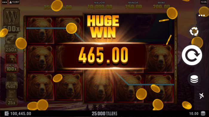 25000 Talons Slot Game Review
