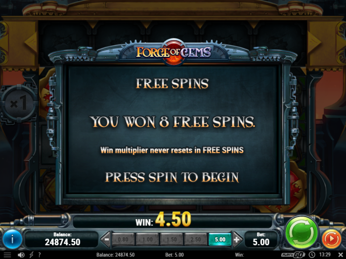 Forge of Gems Slot Game Review