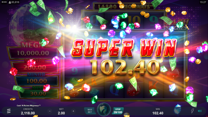 Cash 'N Riches Megaways Slot Game Review