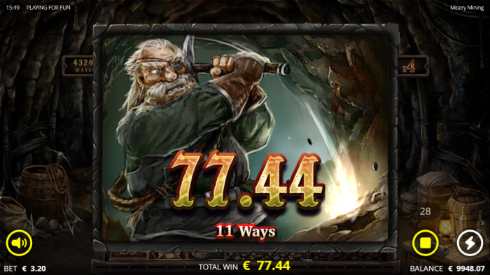 Misery Mining Slot Game Review
