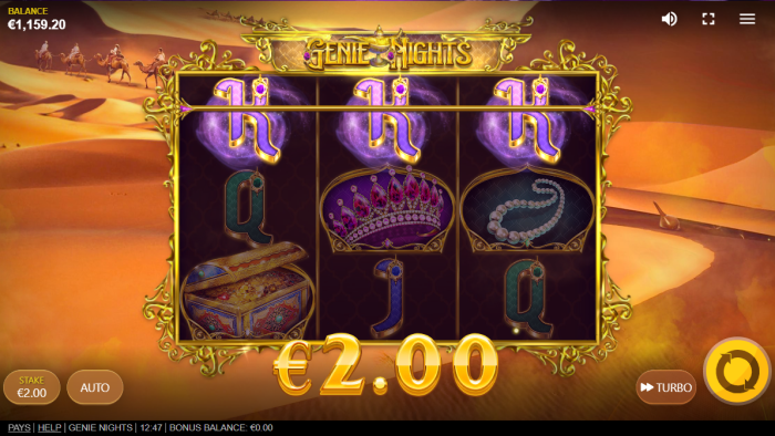 Genie Nights Slot Game Review