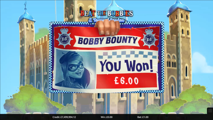 Beat The Bobbies At The Tower Of London Slot Game Review