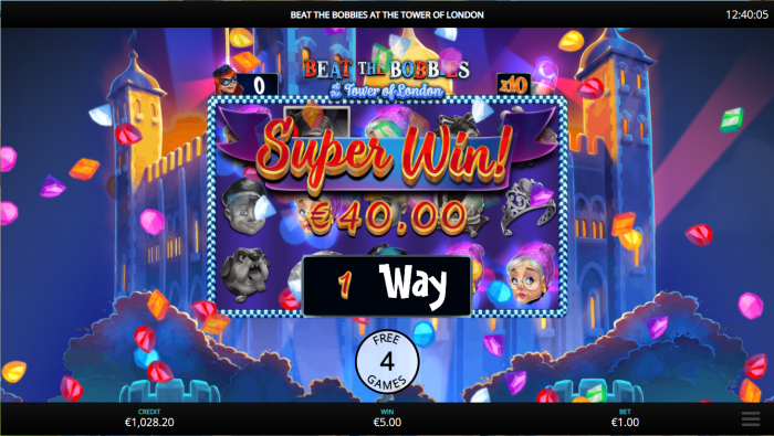 Beat The Bobbies At The Tower Of London Slot Game Review