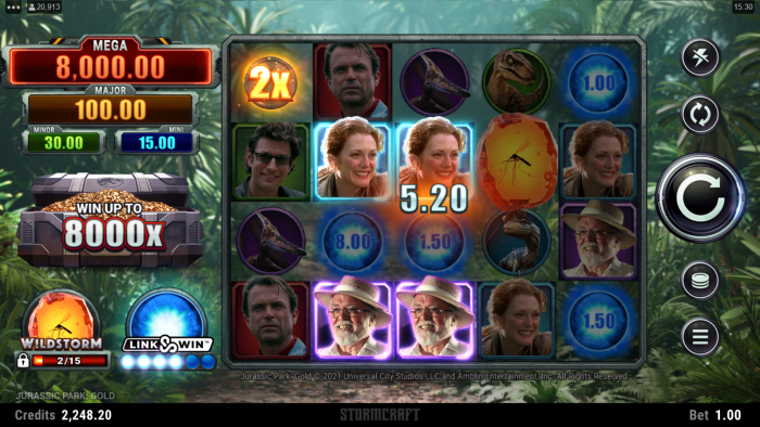 Jurassic Park Gold Slot Game Review