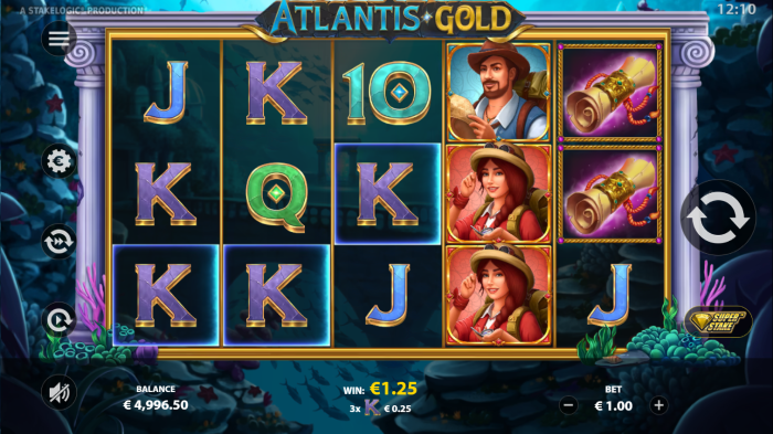 Atlantis Gold Slot Game Review