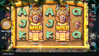 Aztec Falls Slot Game Review