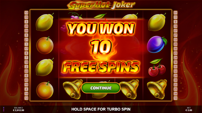 Super Hot Joker Slot Game Review