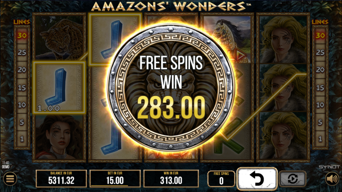 Amazons’ Wonders Slot Game Review