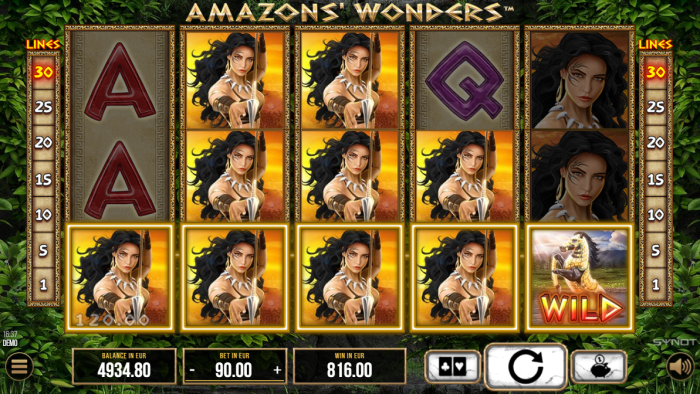 Amazons’ Wonders Slot Game Review