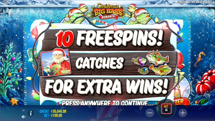 Christmas Big Bass Bonanza Game Review