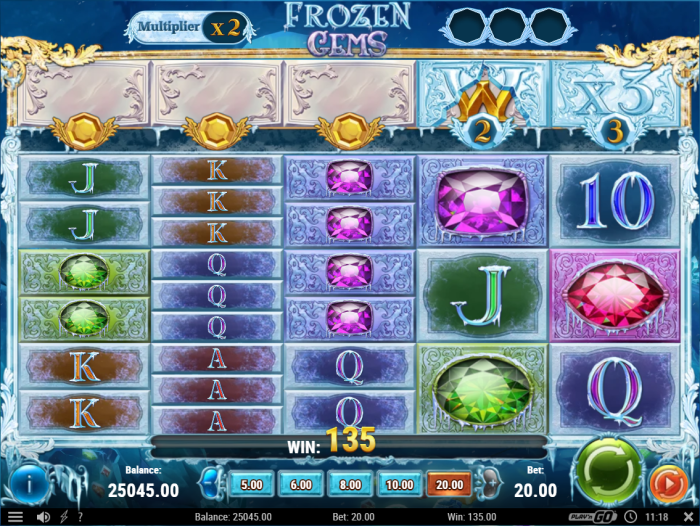 Frozen Gems Slot Game Review