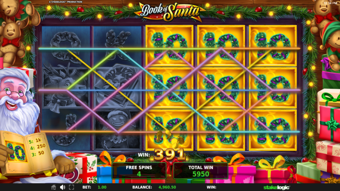 Book of Santa Slot Game Review