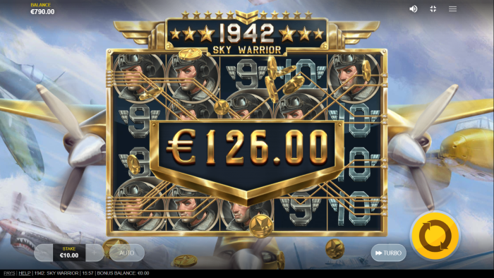 1942 Sky Warrior Slot Symbols