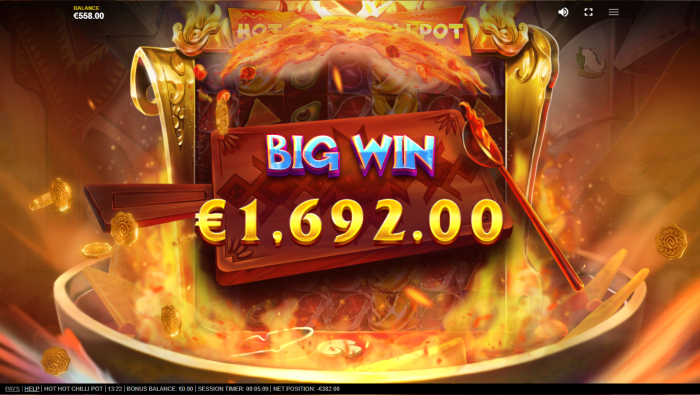 Hot Hot Chilli Pot Slot Game Review