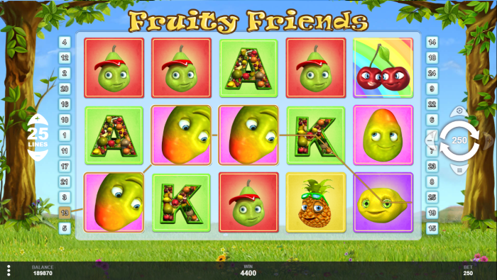 Fruity Friends Slot Game Review