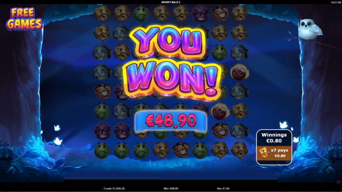 Bouncy Balls 2 Slot Game