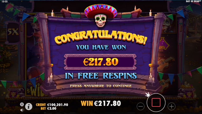 Day of Dead Slot Gameplay