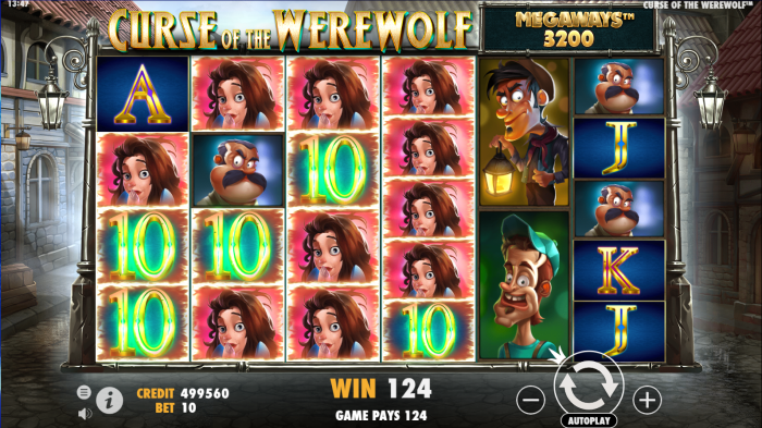 Werewolf Megaways Slot Features