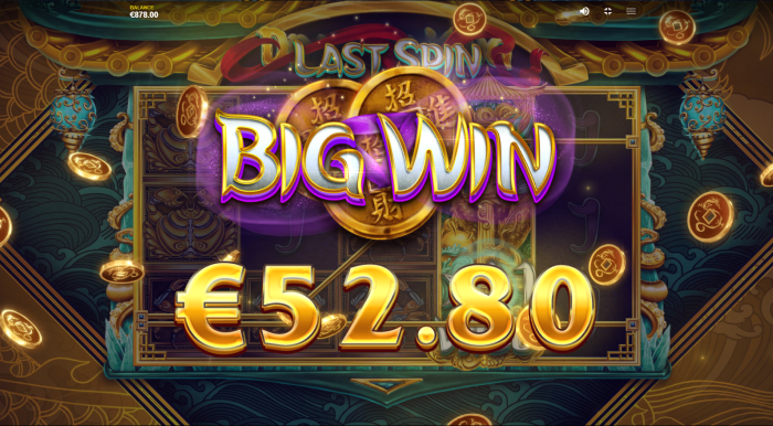 Dragon King Legend of the Seas Slot Features