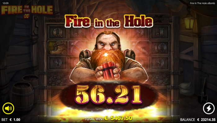 Fire In The Hole Slot Game Mechanics