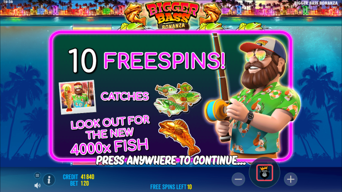 Bigger Bass Bonanza Slot Game Review