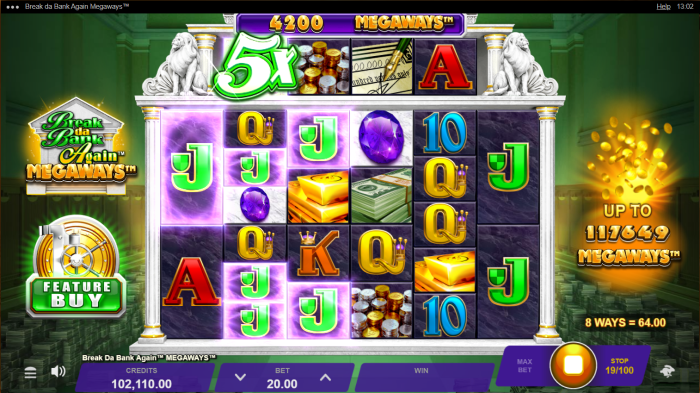 Break Da Bank Again Megaways Game Review