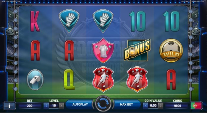 Football Champions Cup Graphics