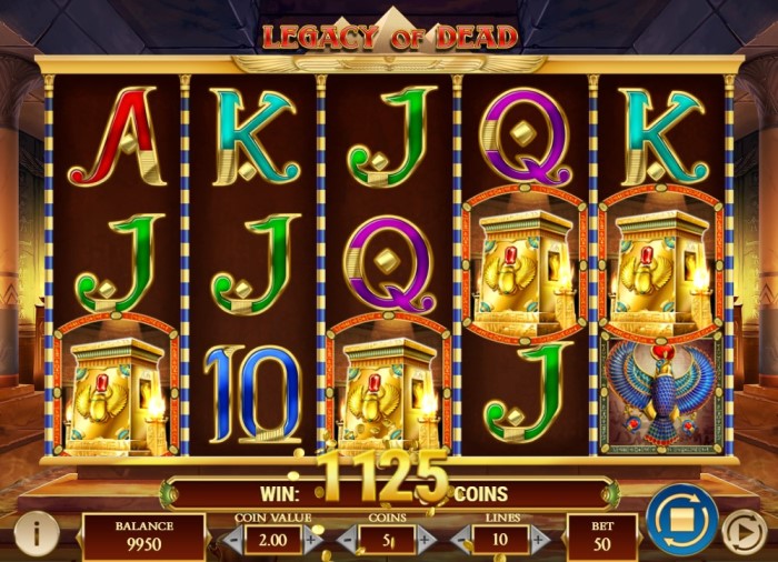 Legacy of Dead Slot Ancient Egypt