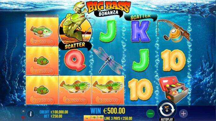 Big Bass Bonanza Gameplay