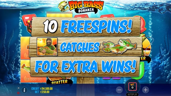 Big Bass Bonanza Free Spins