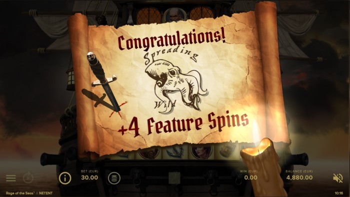 Rage Of The Seas Slot Game Review