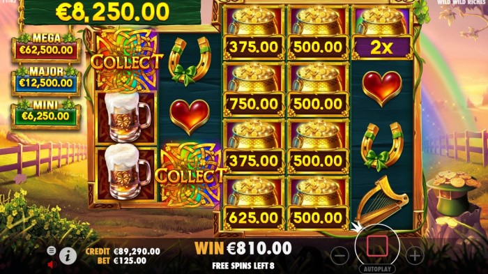 Wild Wild Riches Slot Design