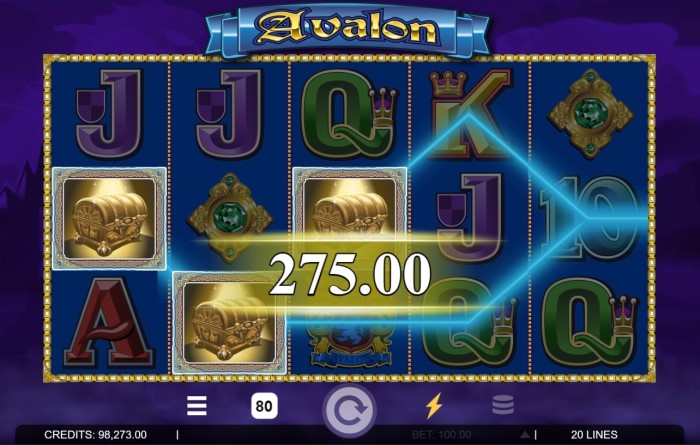 Avalon Slot Design