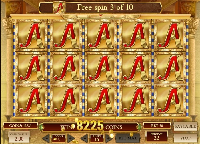 Book of Dead symbols and payouts