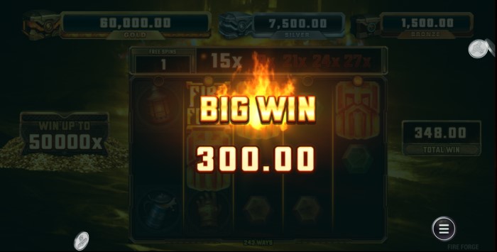 Fire Forge Slot Symbols