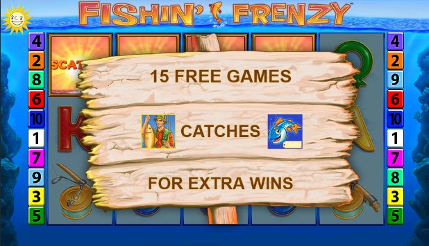 Fishin' Frenzy Free Spins Feature
