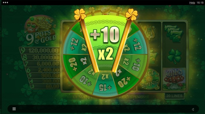 9 Pots of Gold Slot Game Review