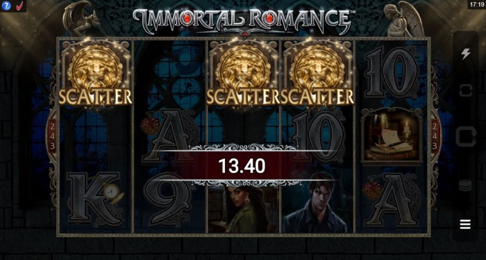 Immortal Romance Symbols