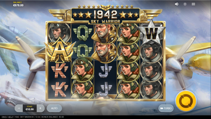 1942 Sky Warrior Slot Game
