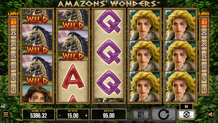 Amazons’ Wonders Slot Game Review