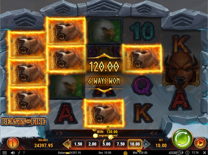 Beasts of Fire Slot Game Review