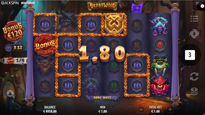 Beastwood Slot Game Review
