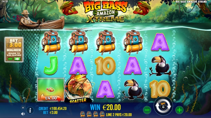 Big Bass Amazon Xtreme Slot Game Review
