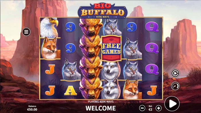Big Buffalo Slot Game