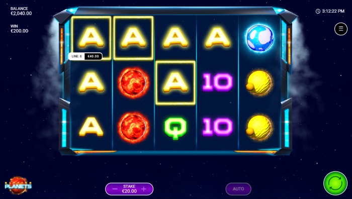 Blazing Planets Slot Game Review