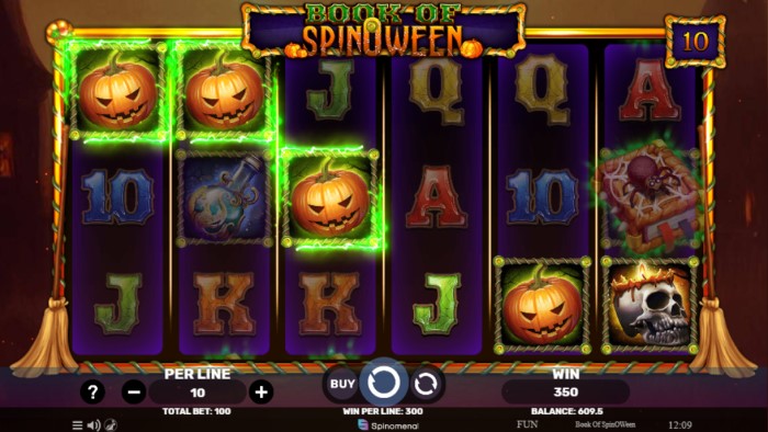 Book Of SpinOWeen Slot Game Review