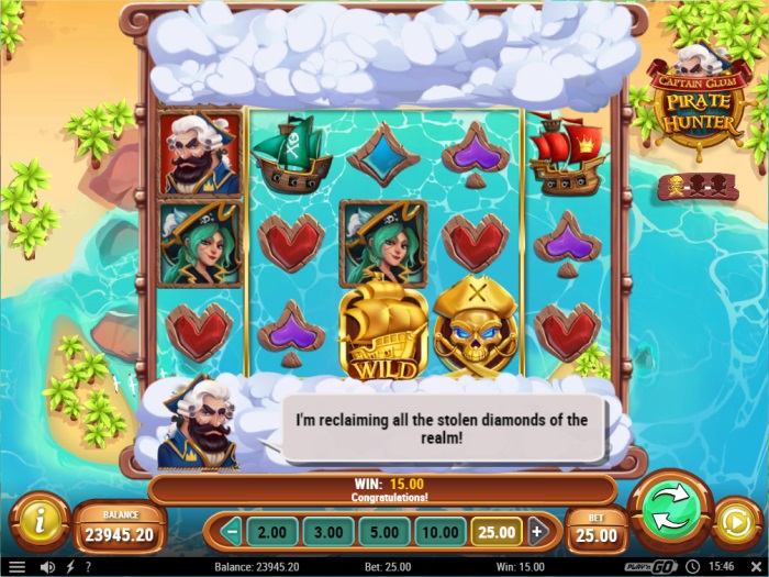 Captain Glum Pirate Hunter Slot Game Review