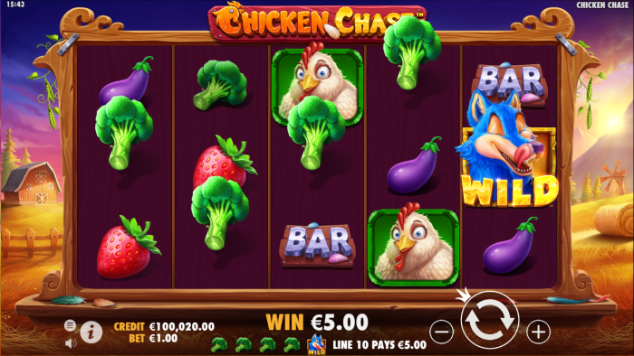 Chicken Chase Slot Game Review